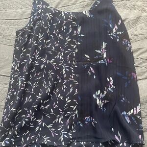 Floral Sleeveless Blouse